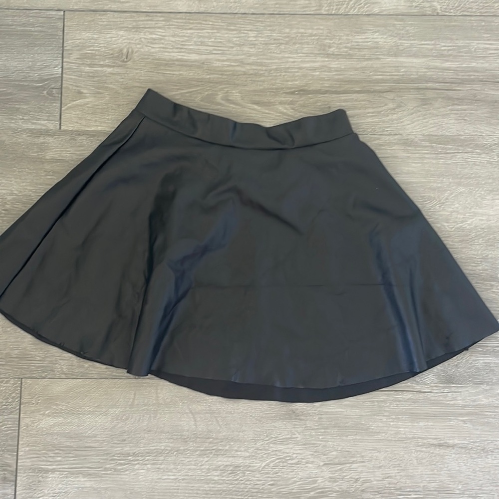 Leather skirt